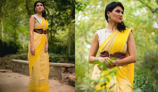 Simple office wear on sale sarees