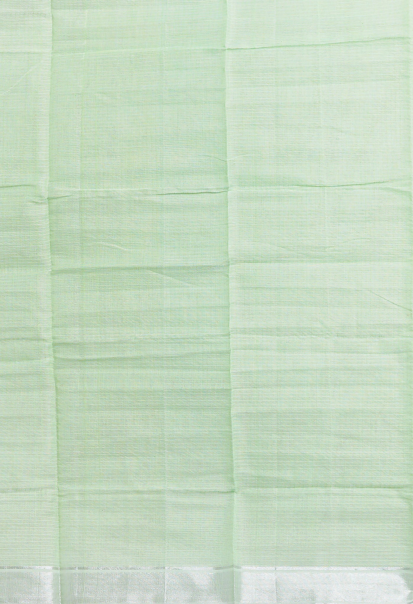 Green Pure Plain Kota Cotton Saree-UNM72478