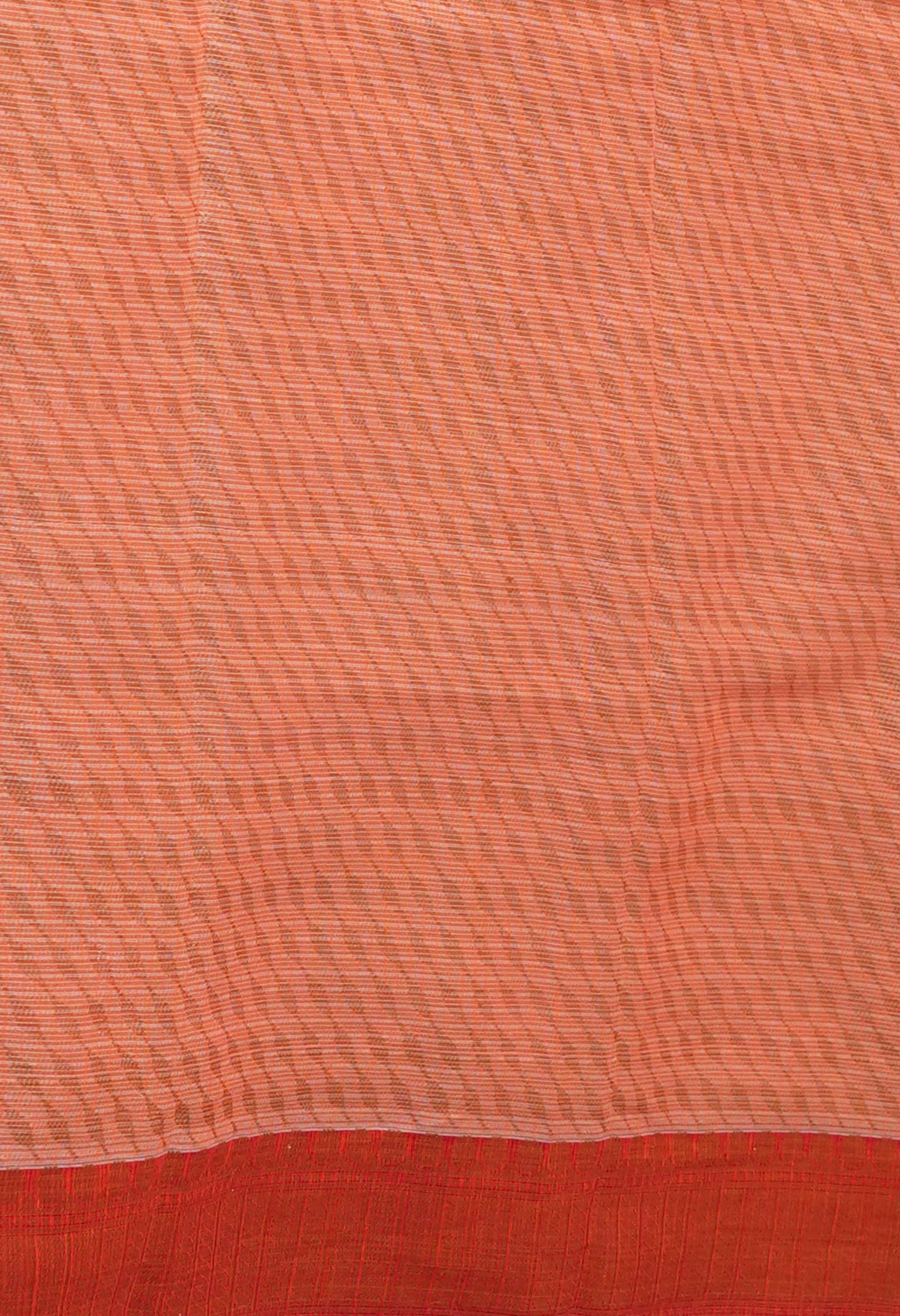 Orange Pure  Banarasi Kota Cotton Saree-UNM73048