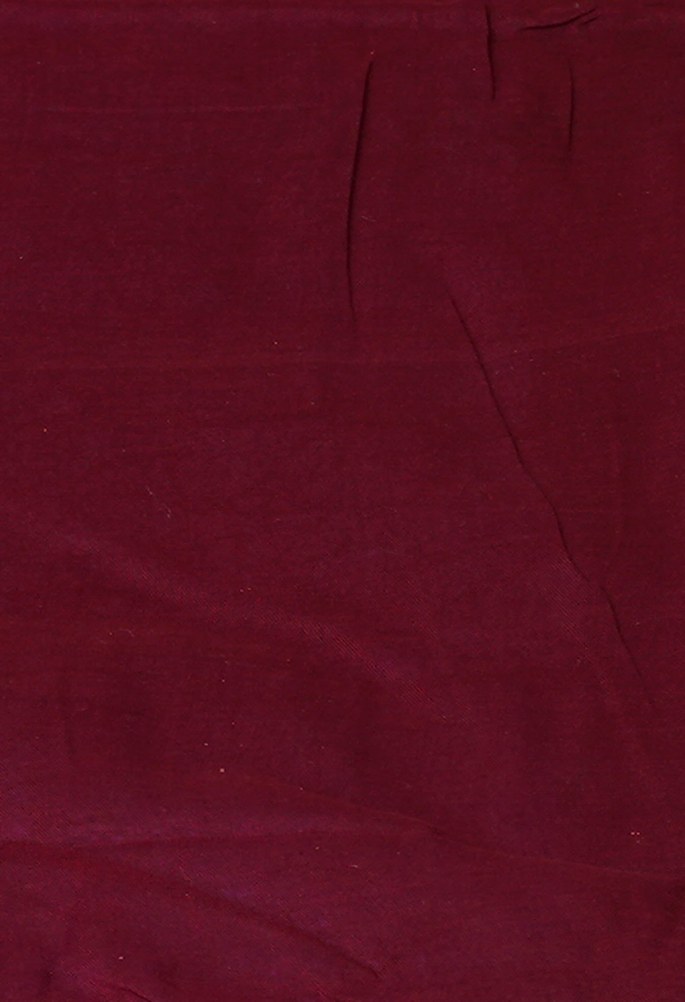 Maroon Pure Hand Batik Mulmul Cotton Saree