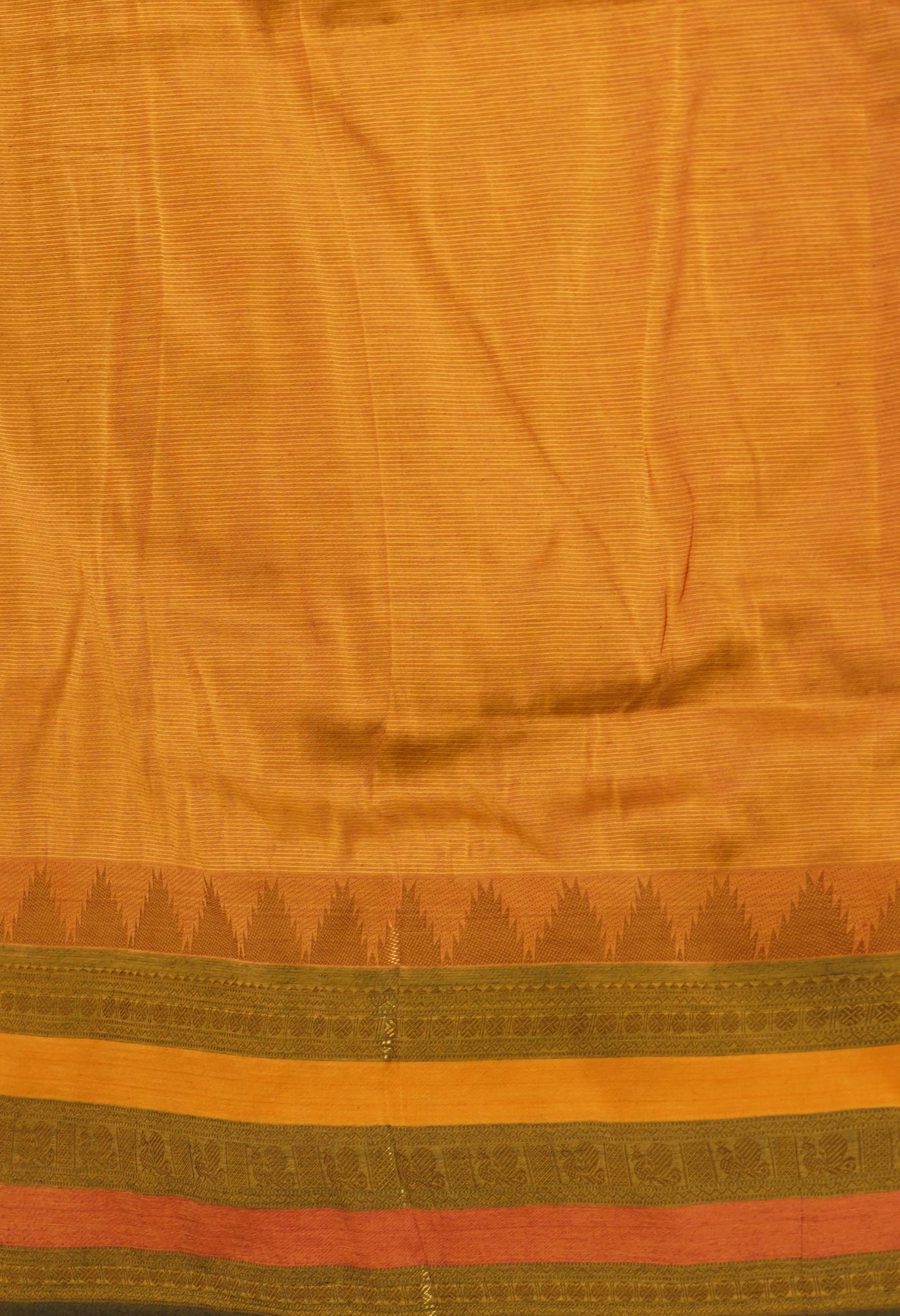 Maroon Pure Handloom Narayanpet Silk Saree-UNM74401