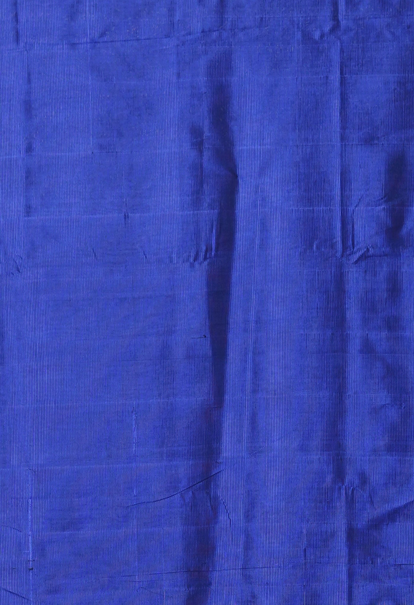 Dark Blue Pure Dyed Mangalgiri Soft Silk Saree-UNM78403