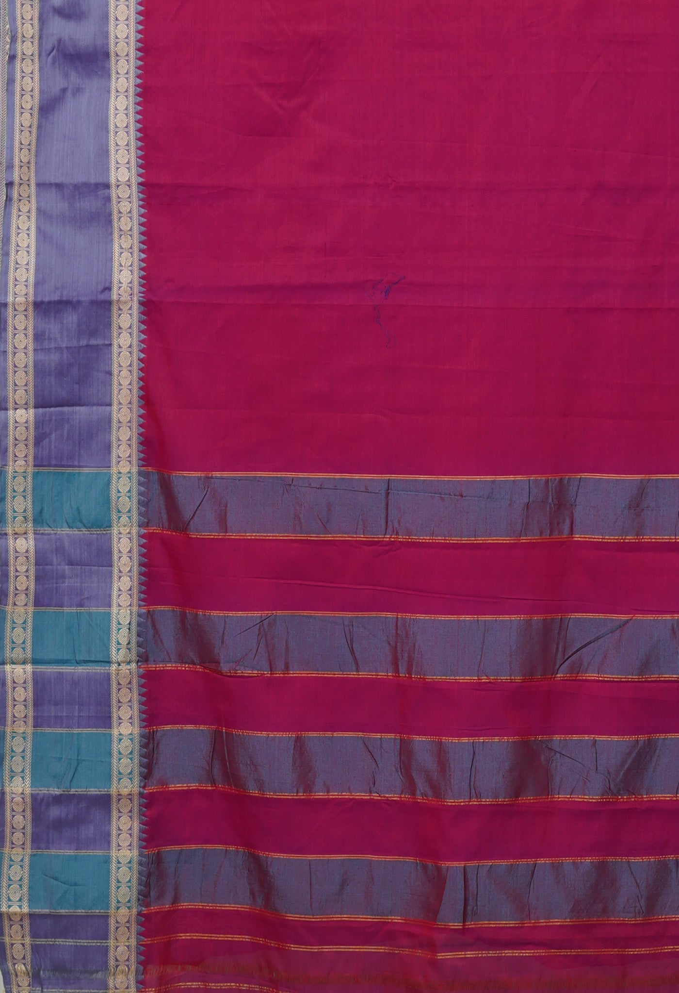 Pink Pure Handloom Narayani Cotton Saree-UNM79016