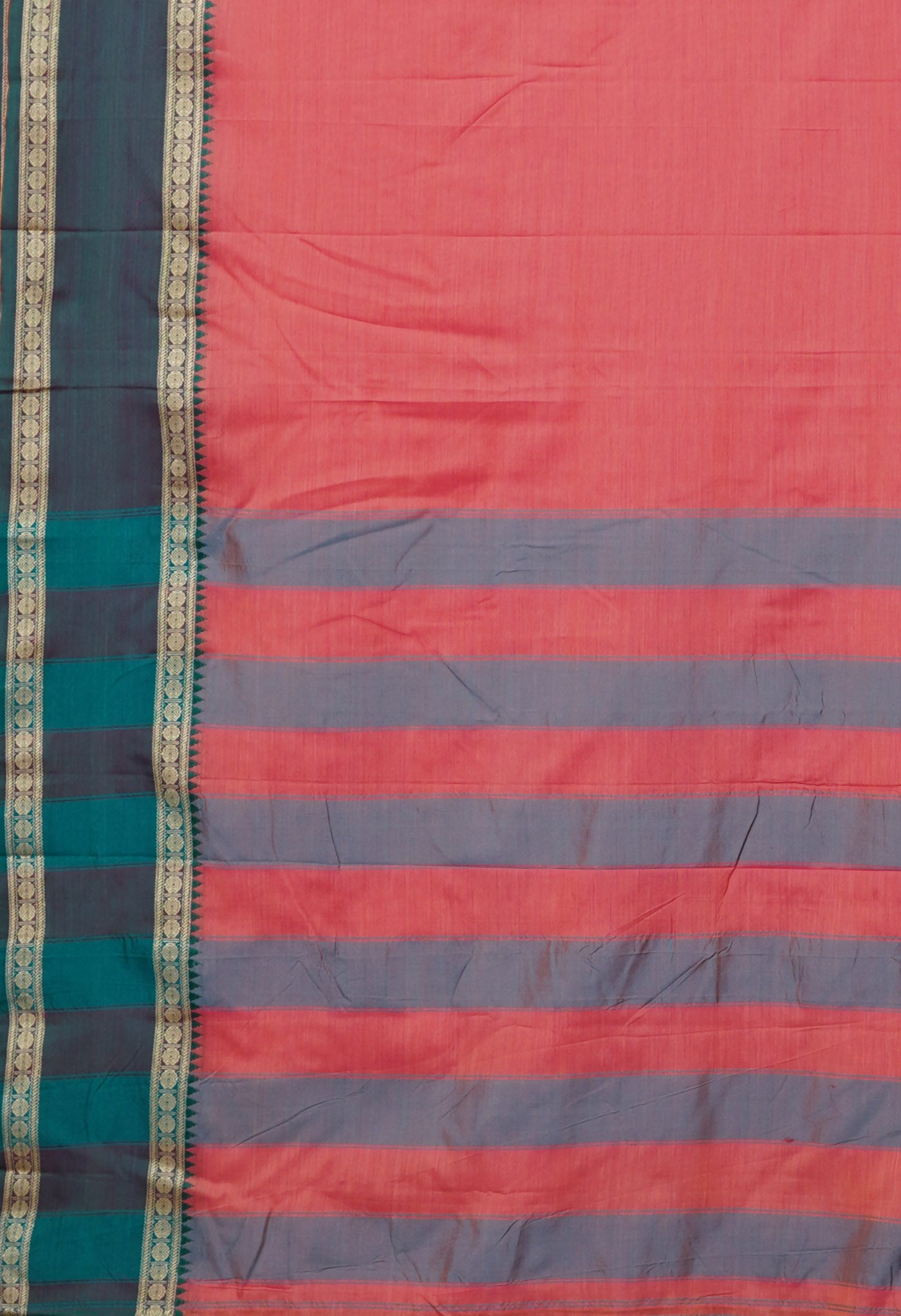 Pink Pure Handloom Narayani Cotton Saree-UNM79021