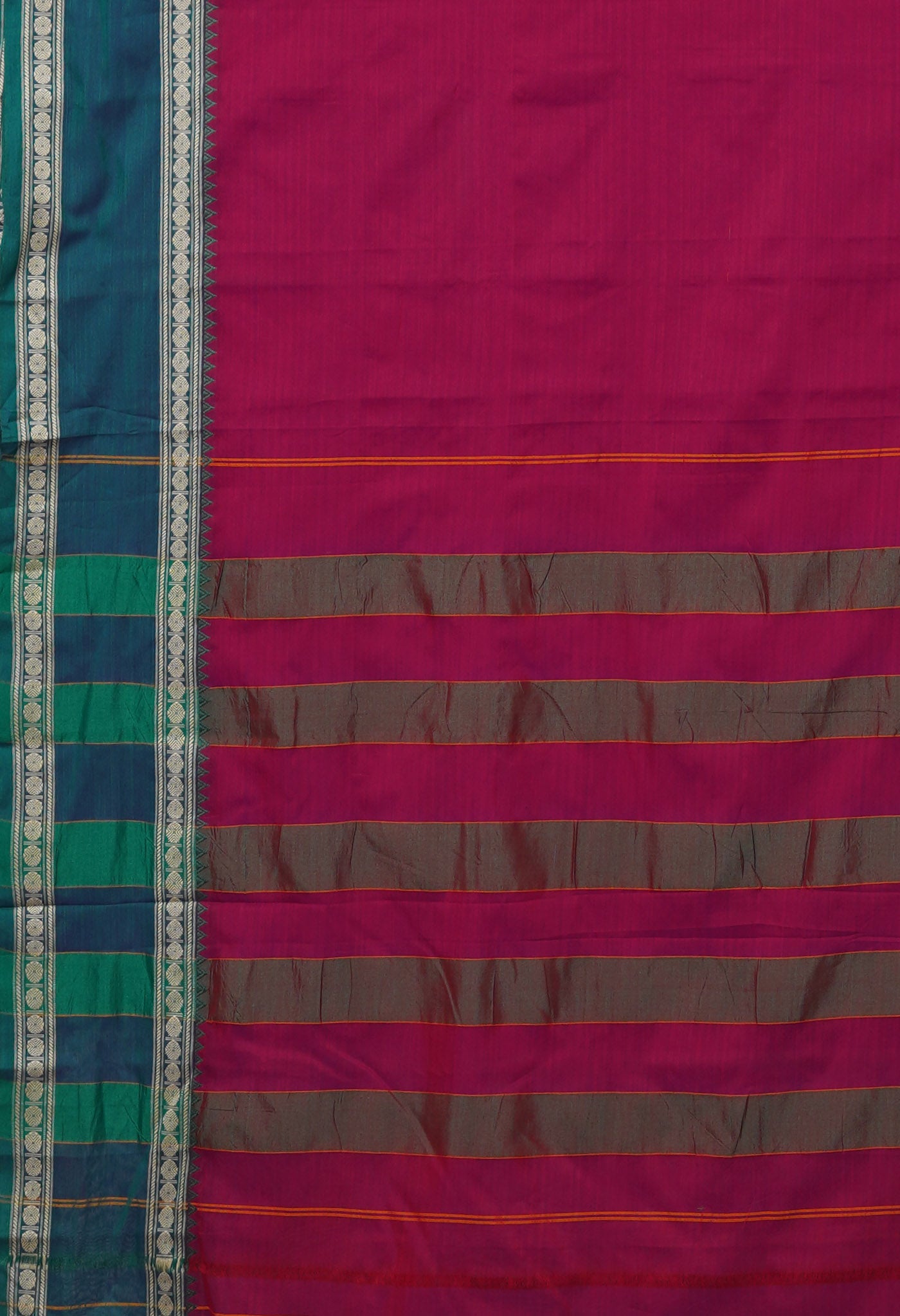 Pink Pure Handloom Narayani Cotton Saree-UNM79023