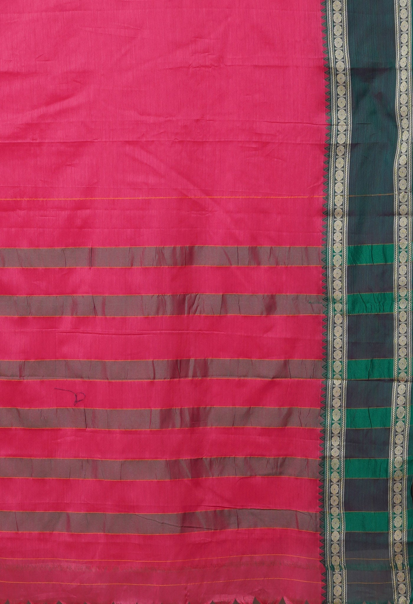 Pink Pure Handloom Narayani Cotton Saree-UNM79028