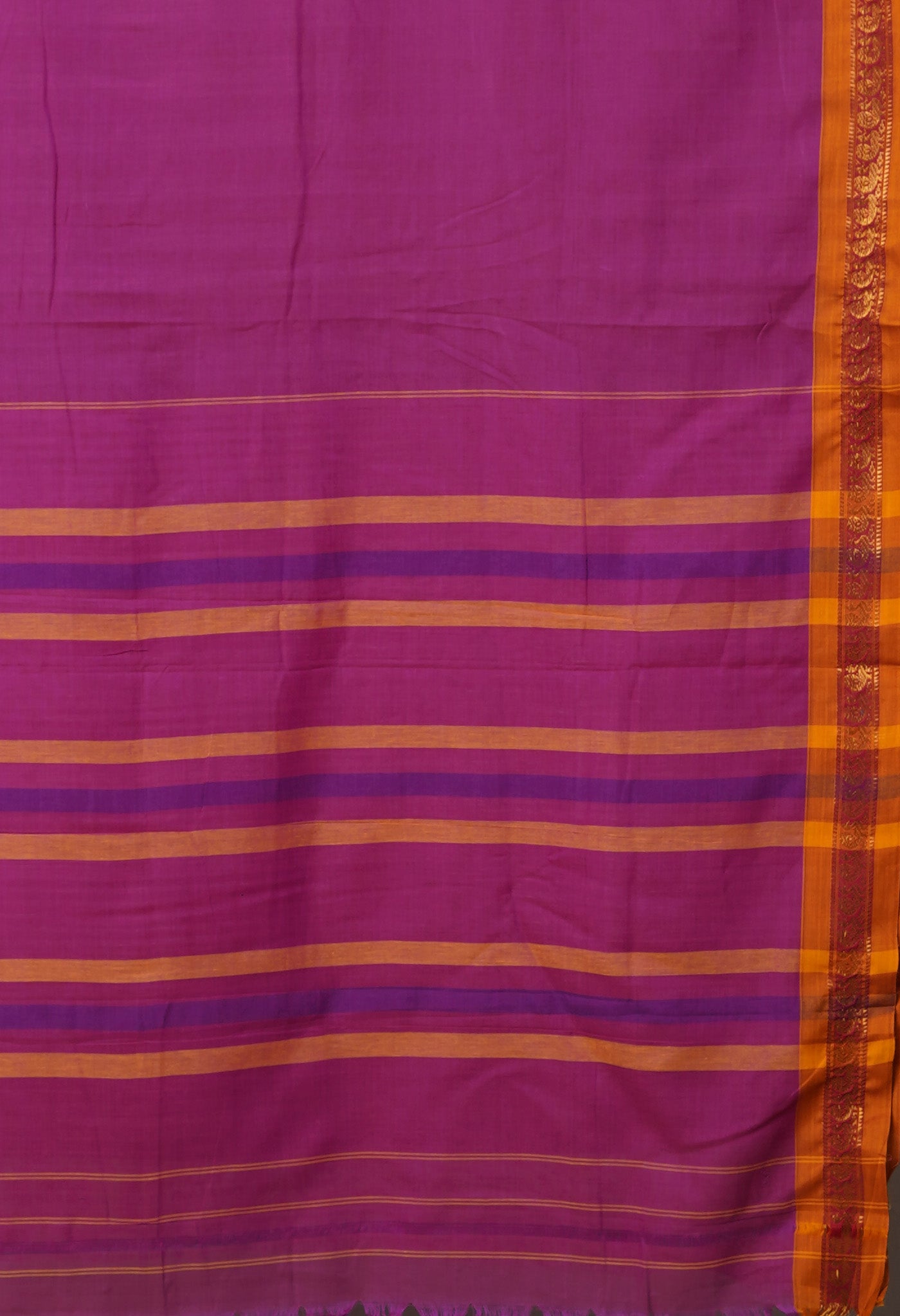 Pink Pure Handloom Narayani Cotton Saree-UNM79039