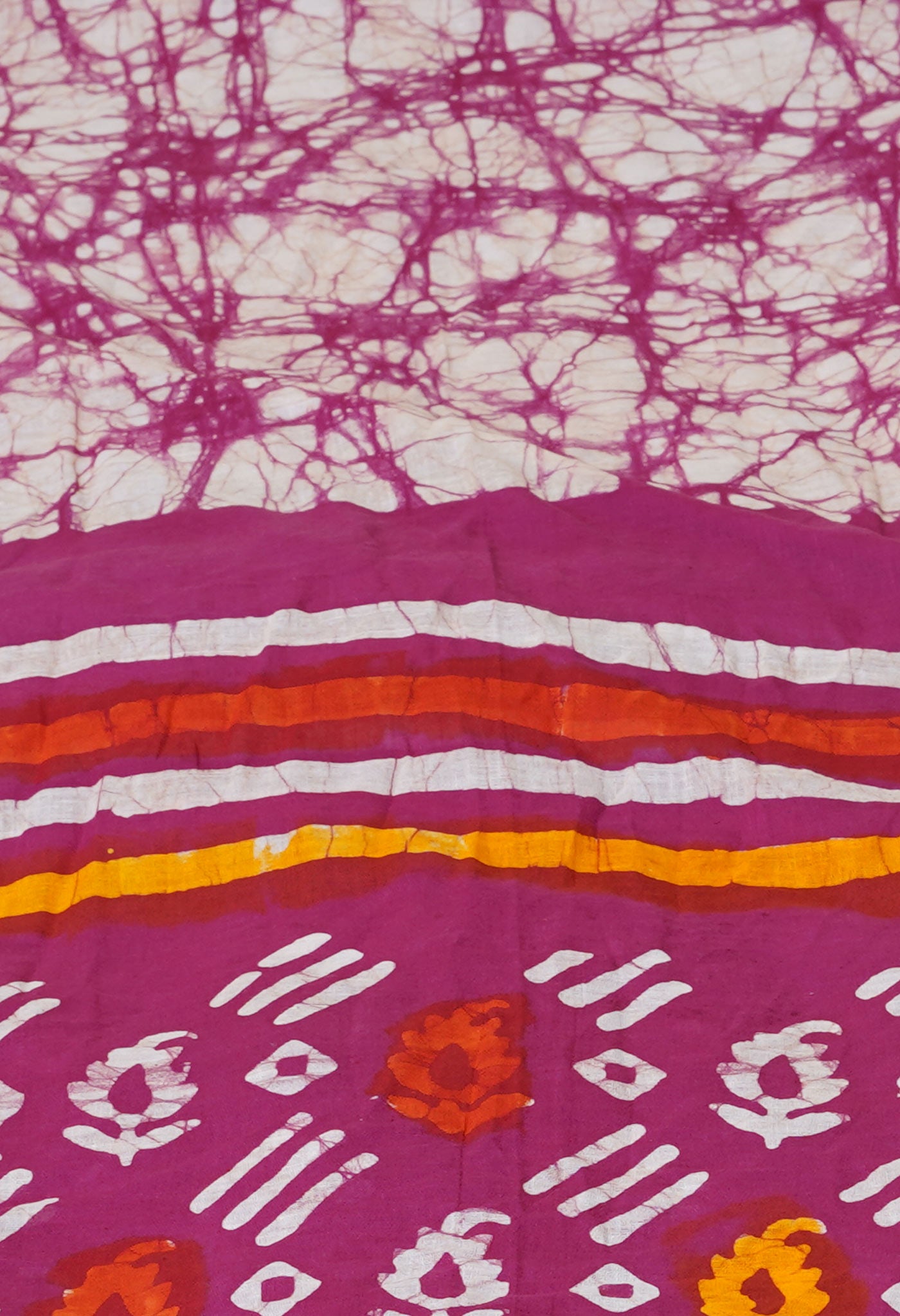 Pink Pure Batik Printed Cotton Dupatta– UDS5298