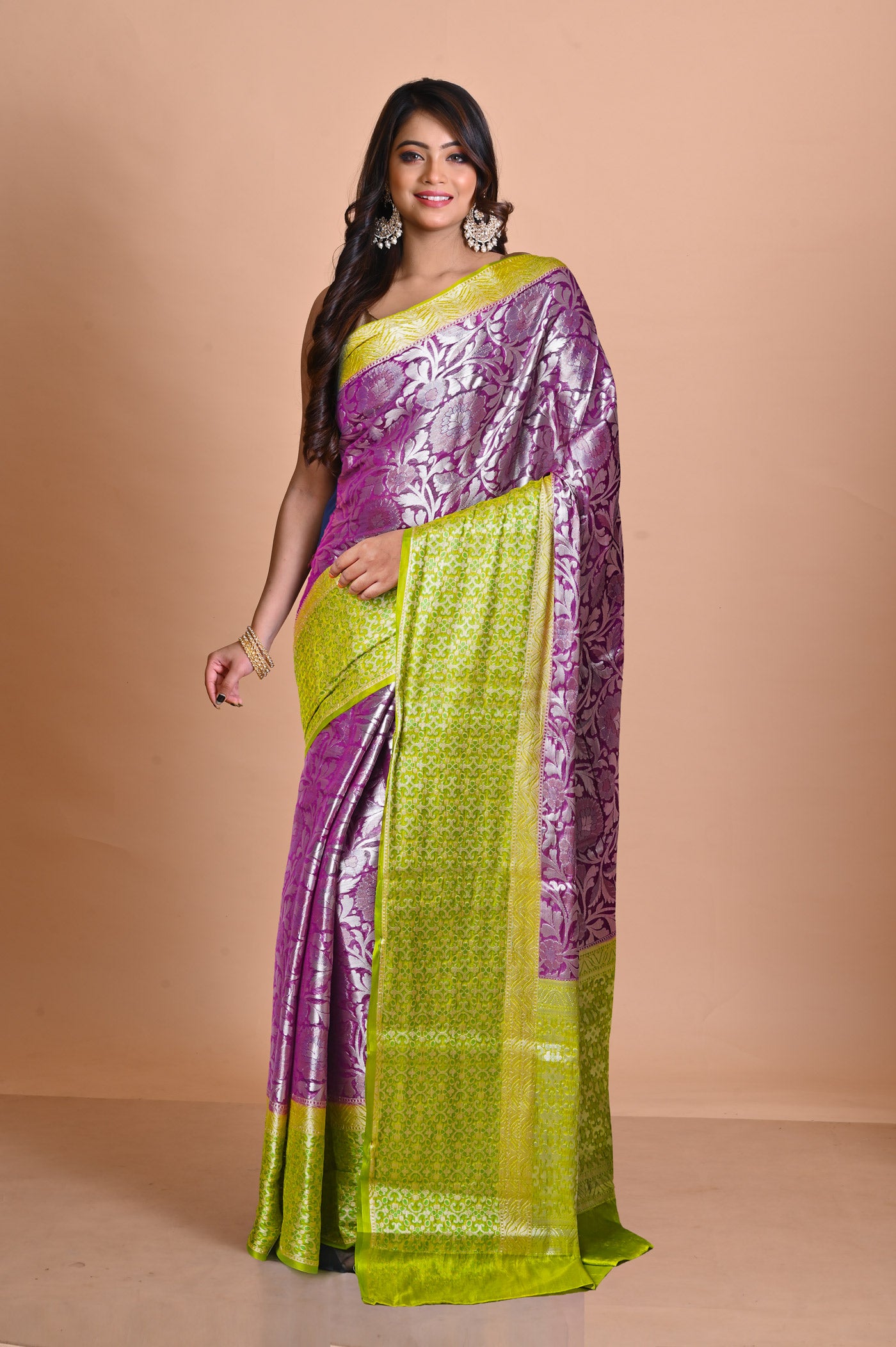 Banarasi silk sarees/with digital printed sari /bodar printed sarees/market  | Saree designs, Fancy sarees, Designer sarees online