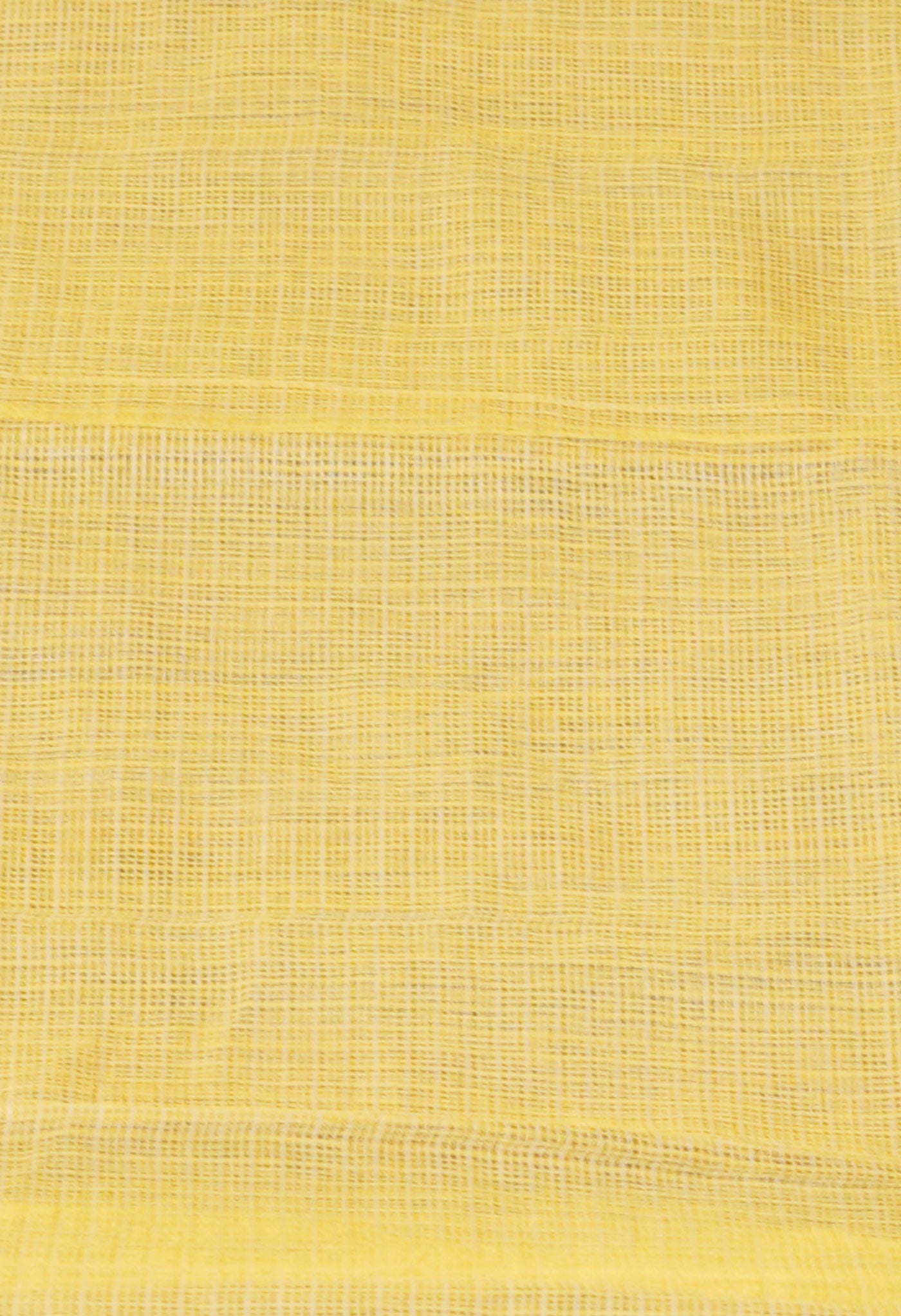 Yellow Pure Kota With Sequence Embroidery cotton Saree