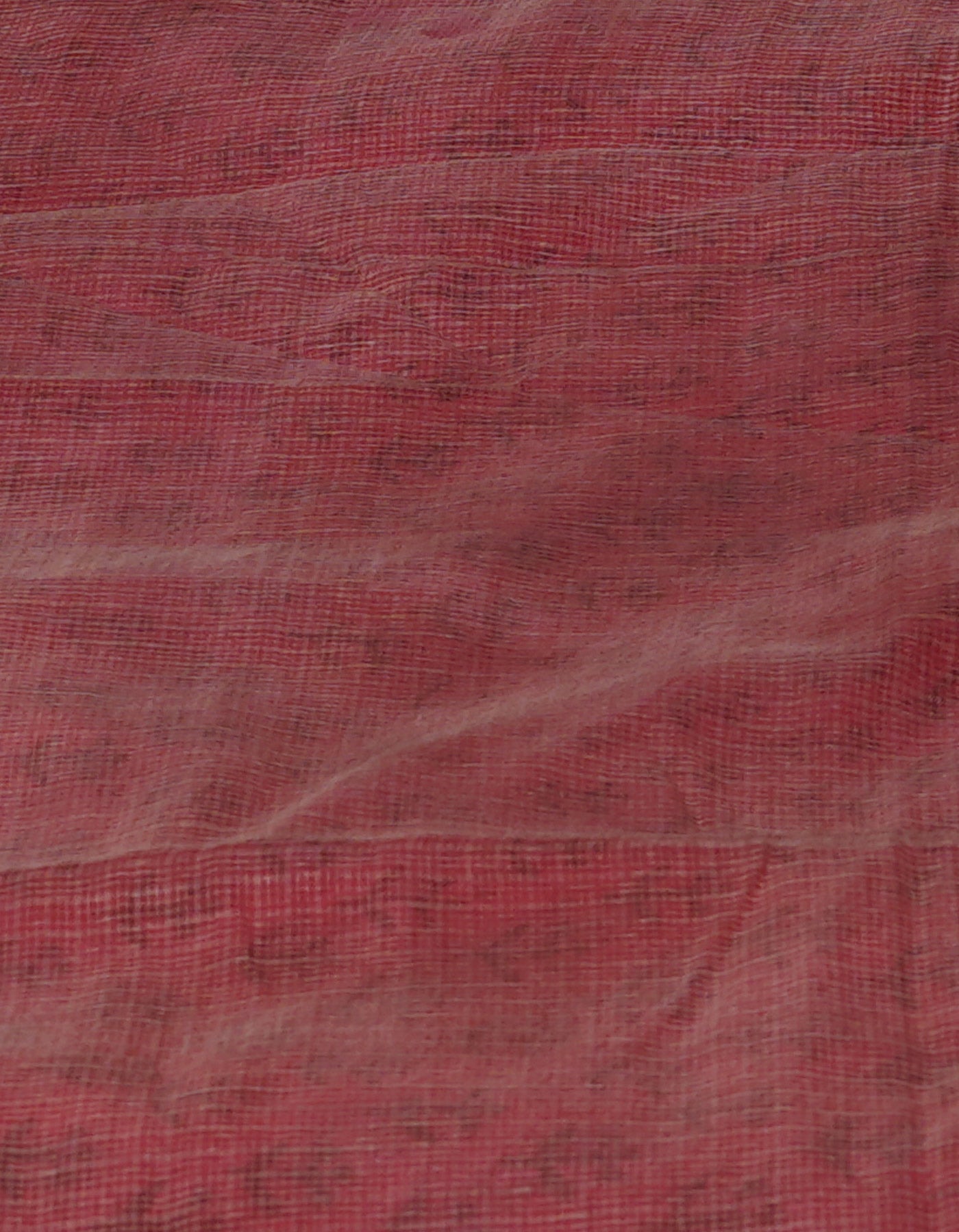 Red Pure  Block Printed Kota Cotton Saree-UNM72138