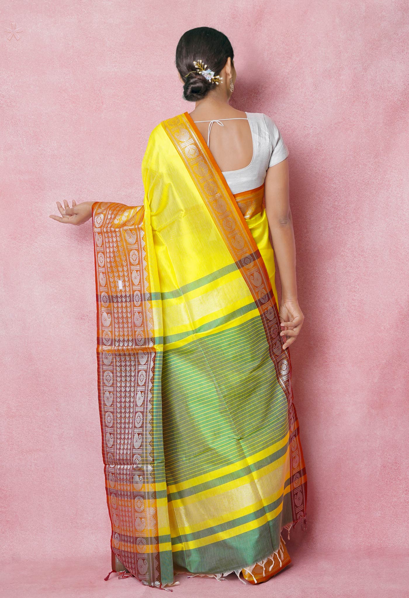 fcity.in - Narayanpet Cotton Silk Saree With Running Blouse Piece For  Womens /