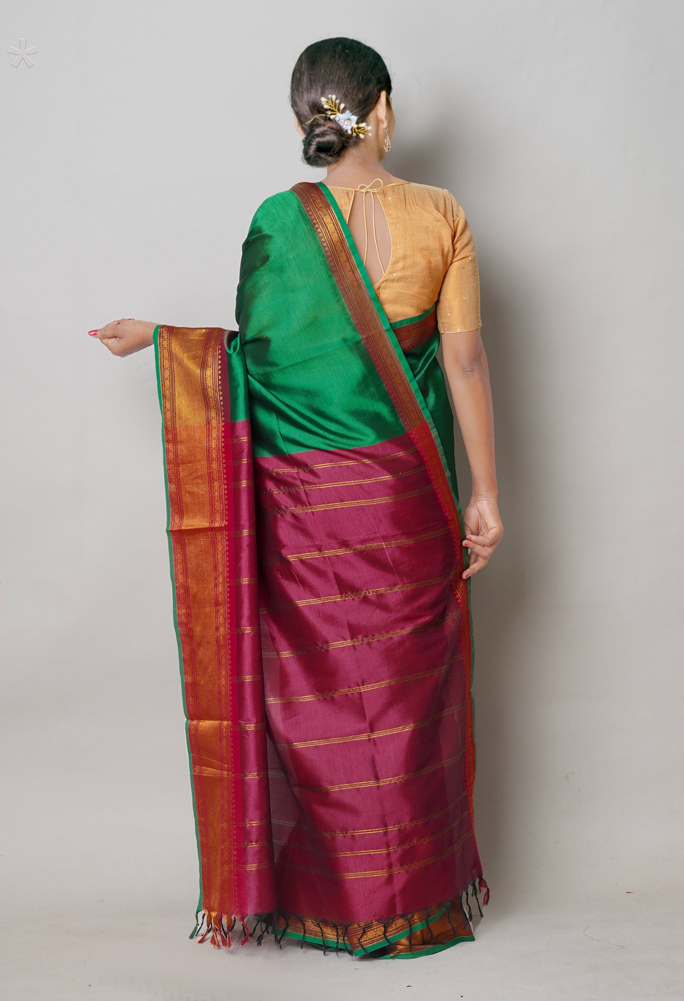 Red narayanpet cotton sarees | Cotton saree, Saree, Cotton sarees online