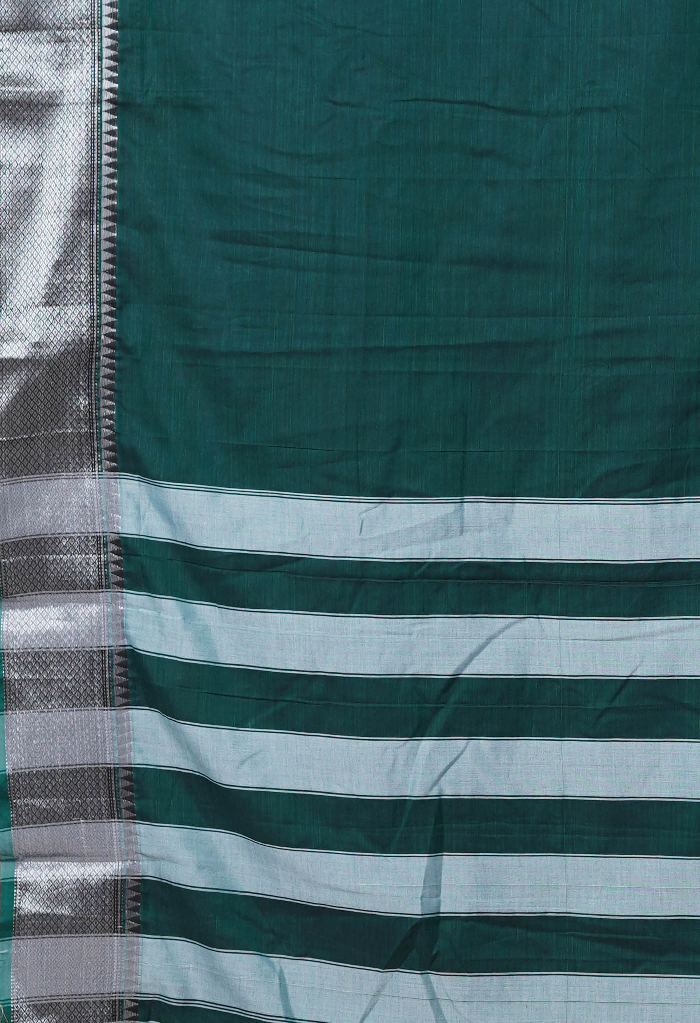 Green Pure Handloom Narayani Cotton Saree