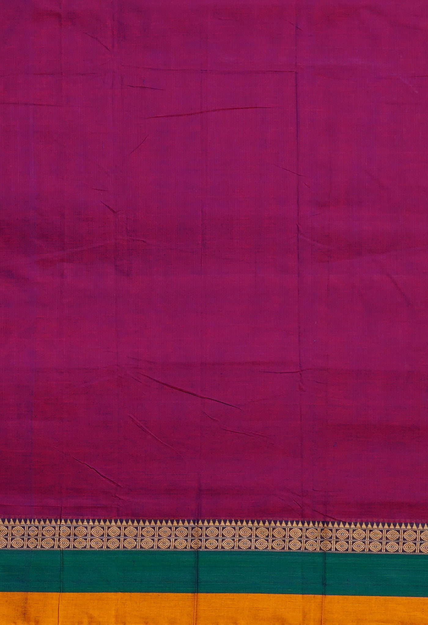 Purple Pure Handloom Narayani Cotton Saree