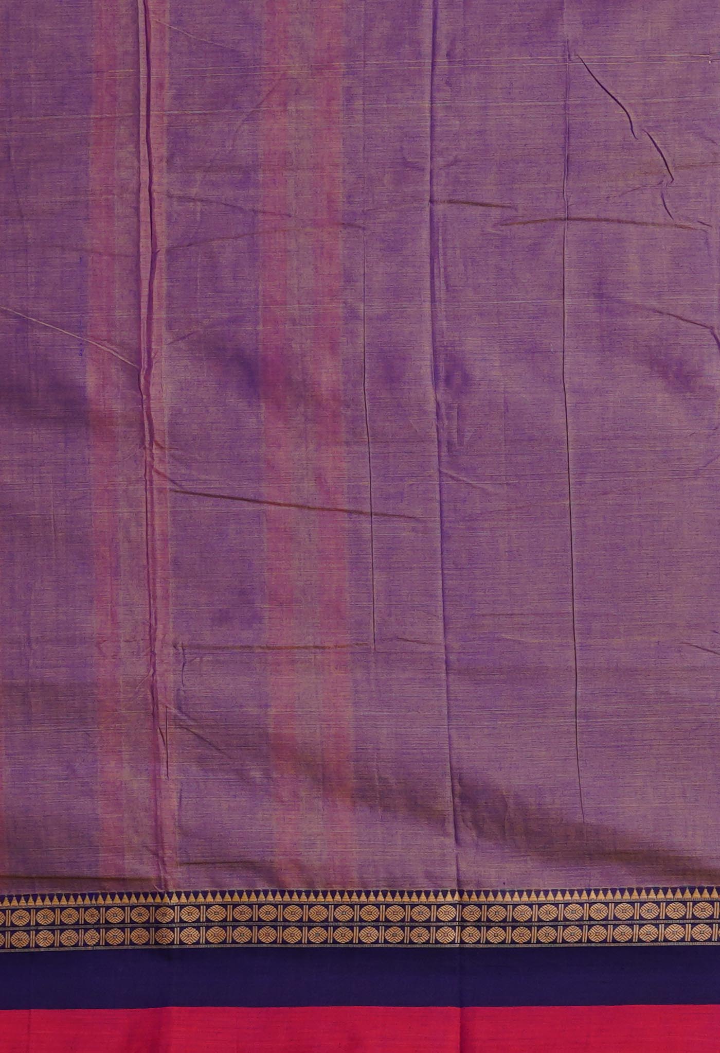 Light Purple Pure Handloom Narayani Cotton Saree