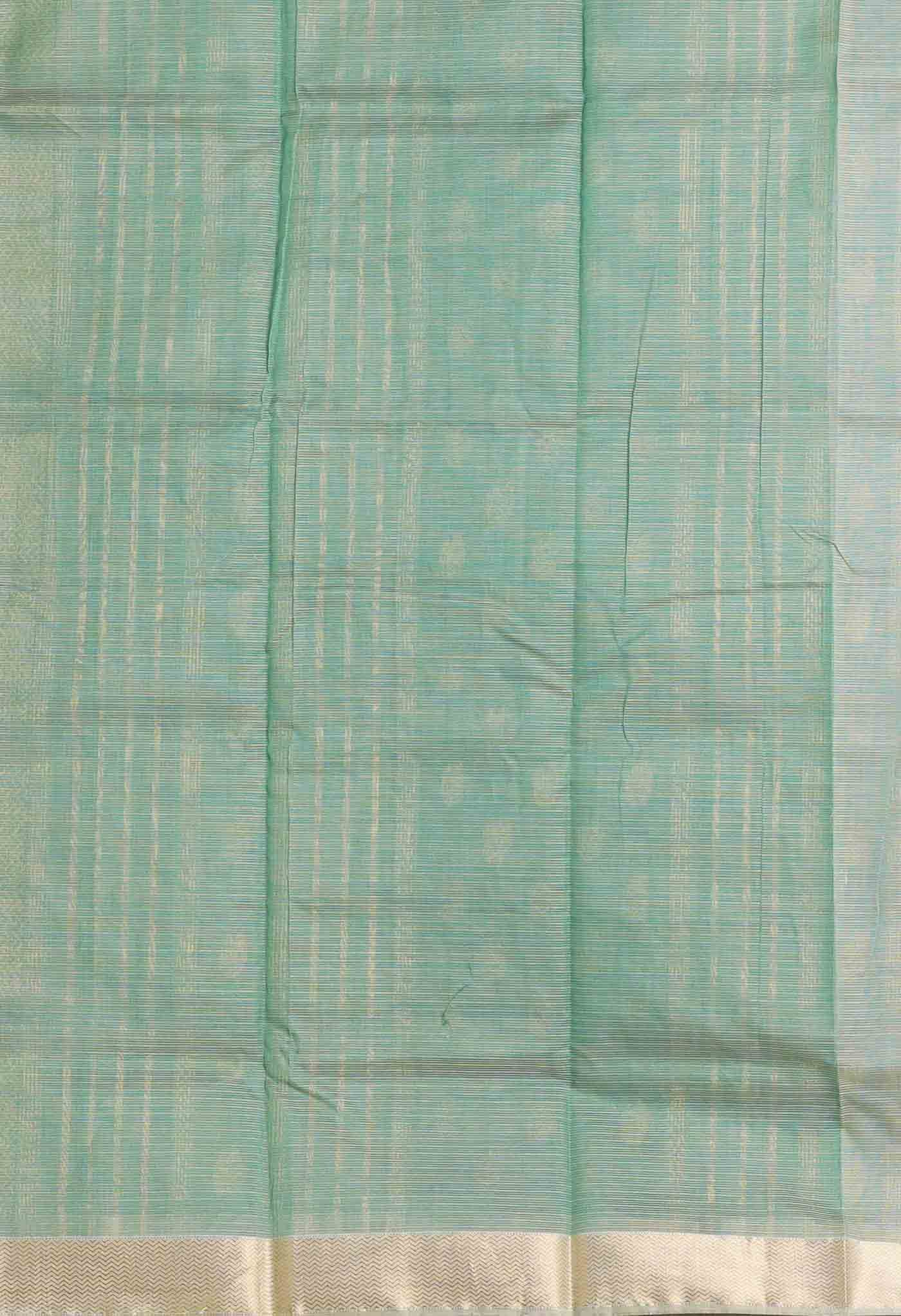 Green Pure Handloom Maheshwari Sico Saree-UNM80003