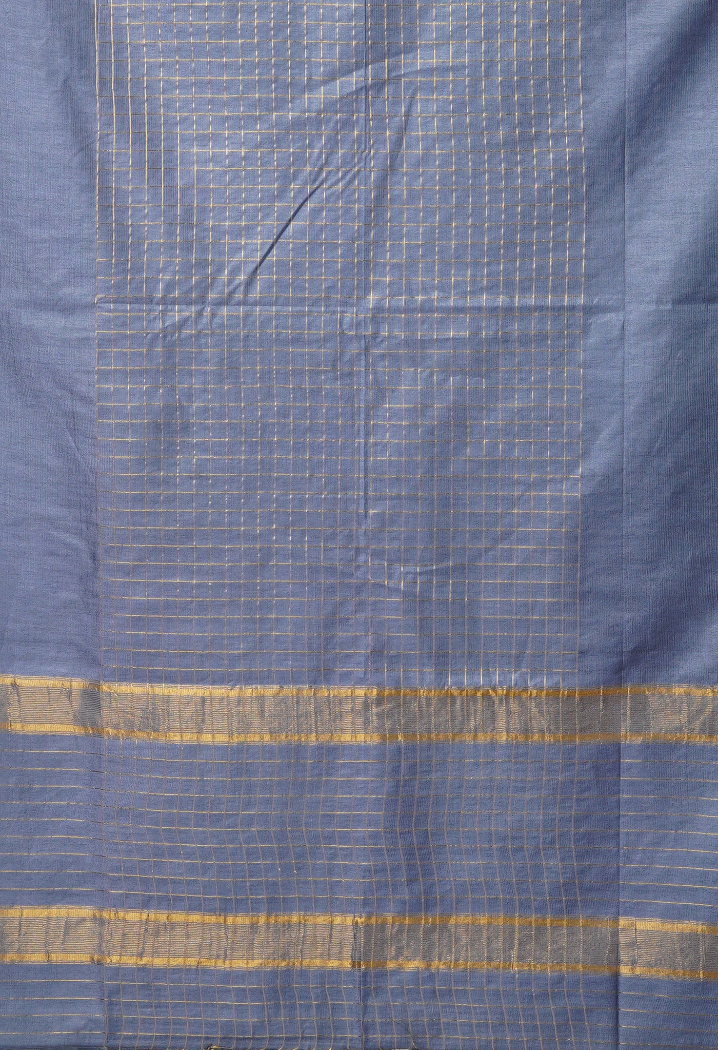 Grey Chanderi Sico Saree-UNM80062