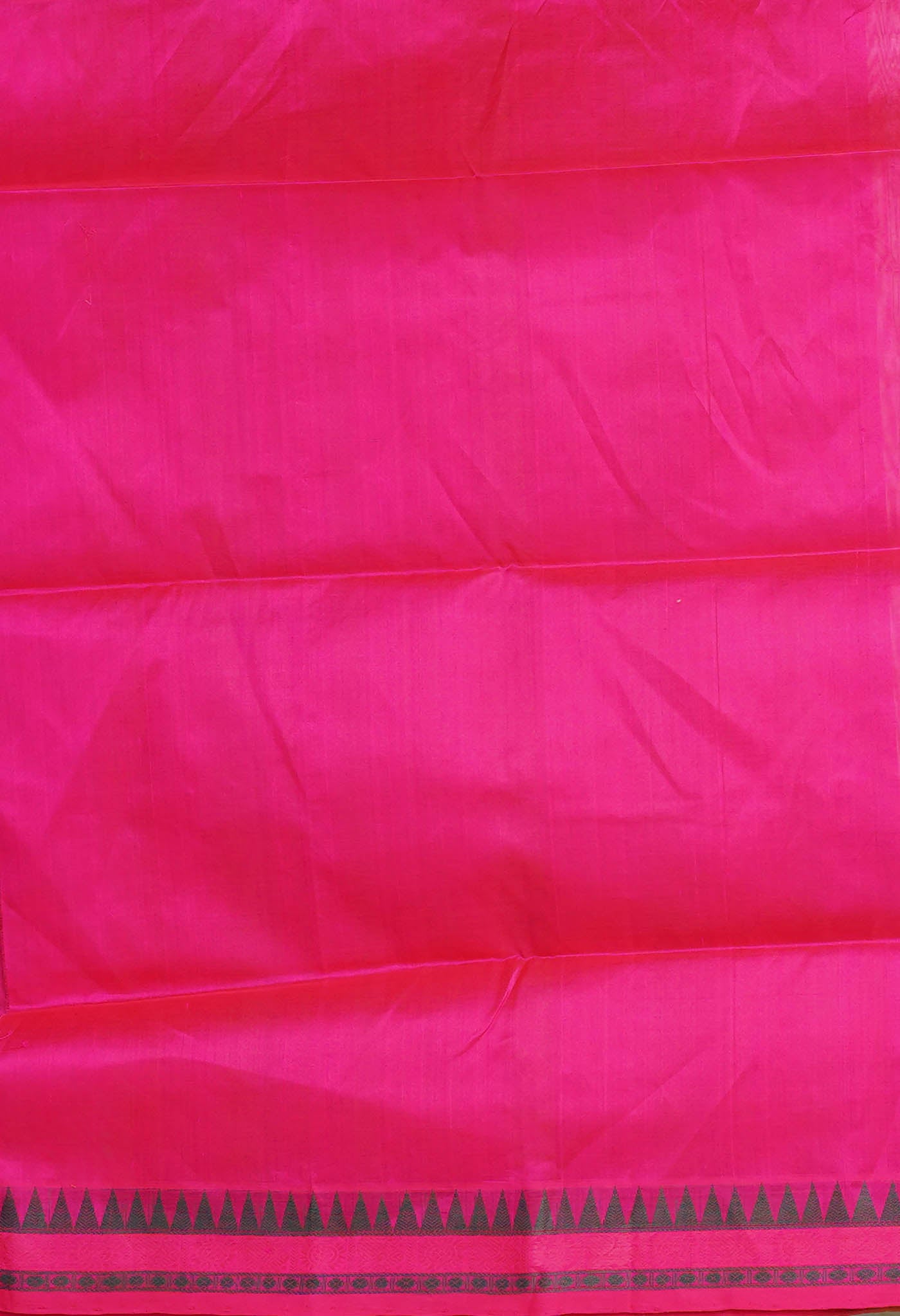 Beige-Pink Pure Handloom Assam Sico Saree-UNM80412