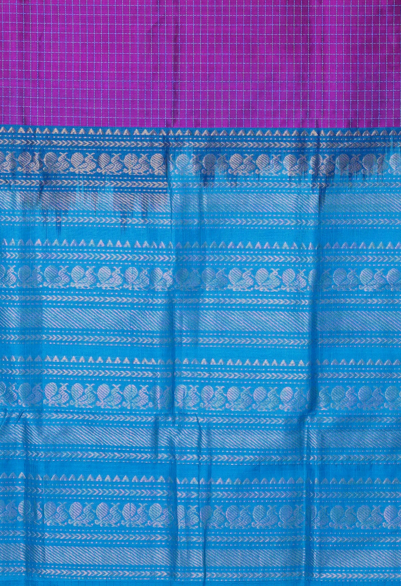 Purple Pure Assam Sico Saree-UNM80667