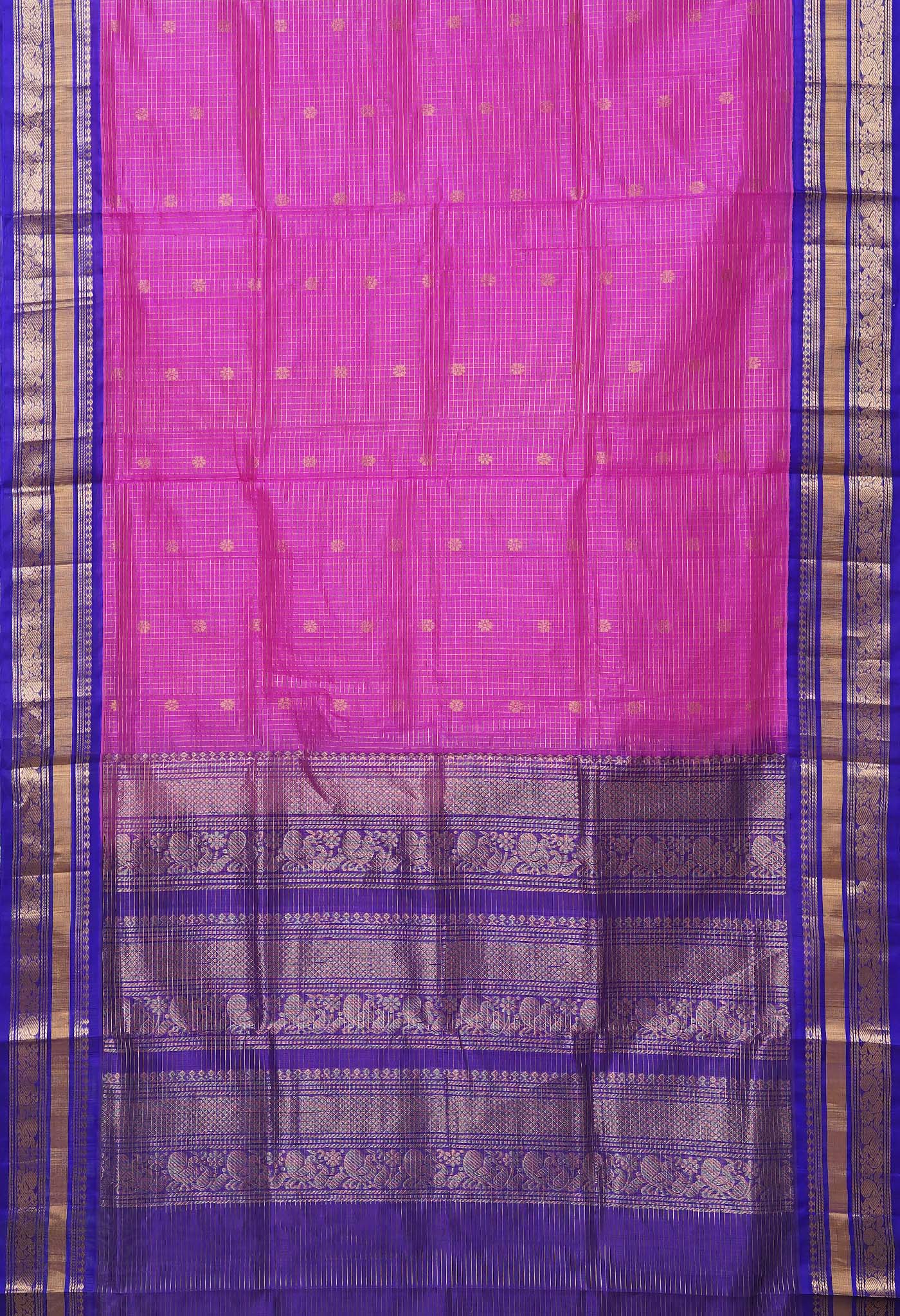 Pink Pure Assam Sico Saree-UNM80693