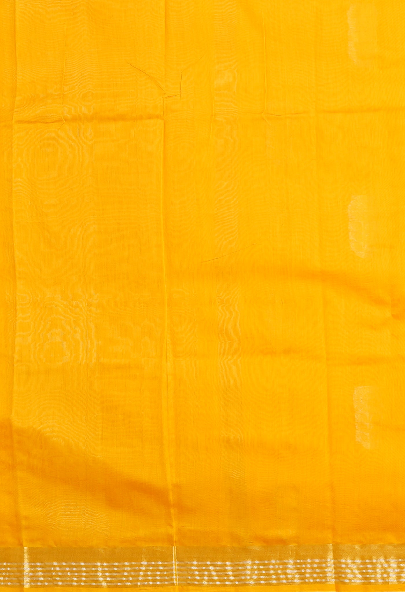 Yellow Pure Handloom Chanderi Uppada Sico Saree-UNM80843