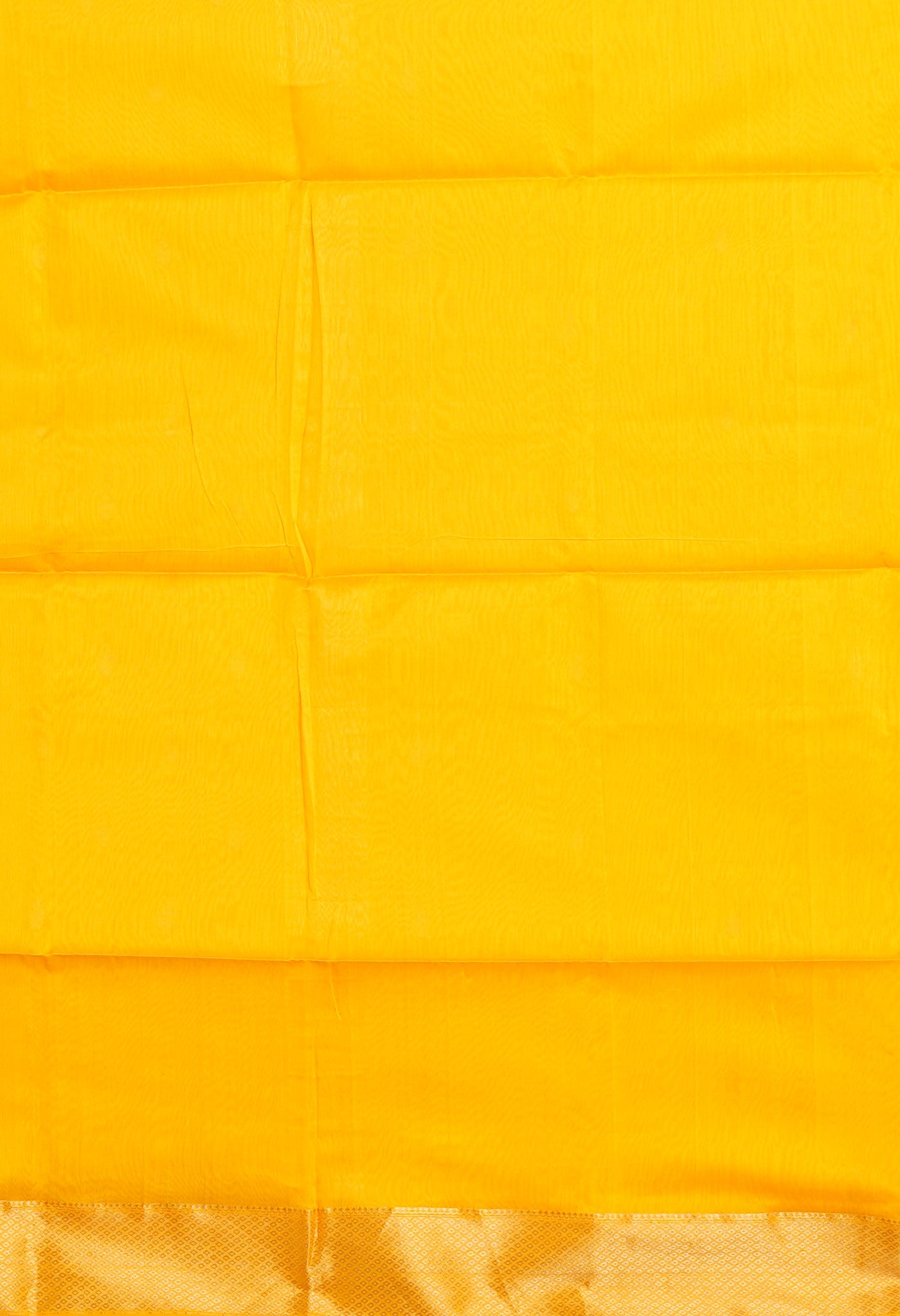 Yellow Pure Handloom Maheshwari Sico Saree-UNM80902