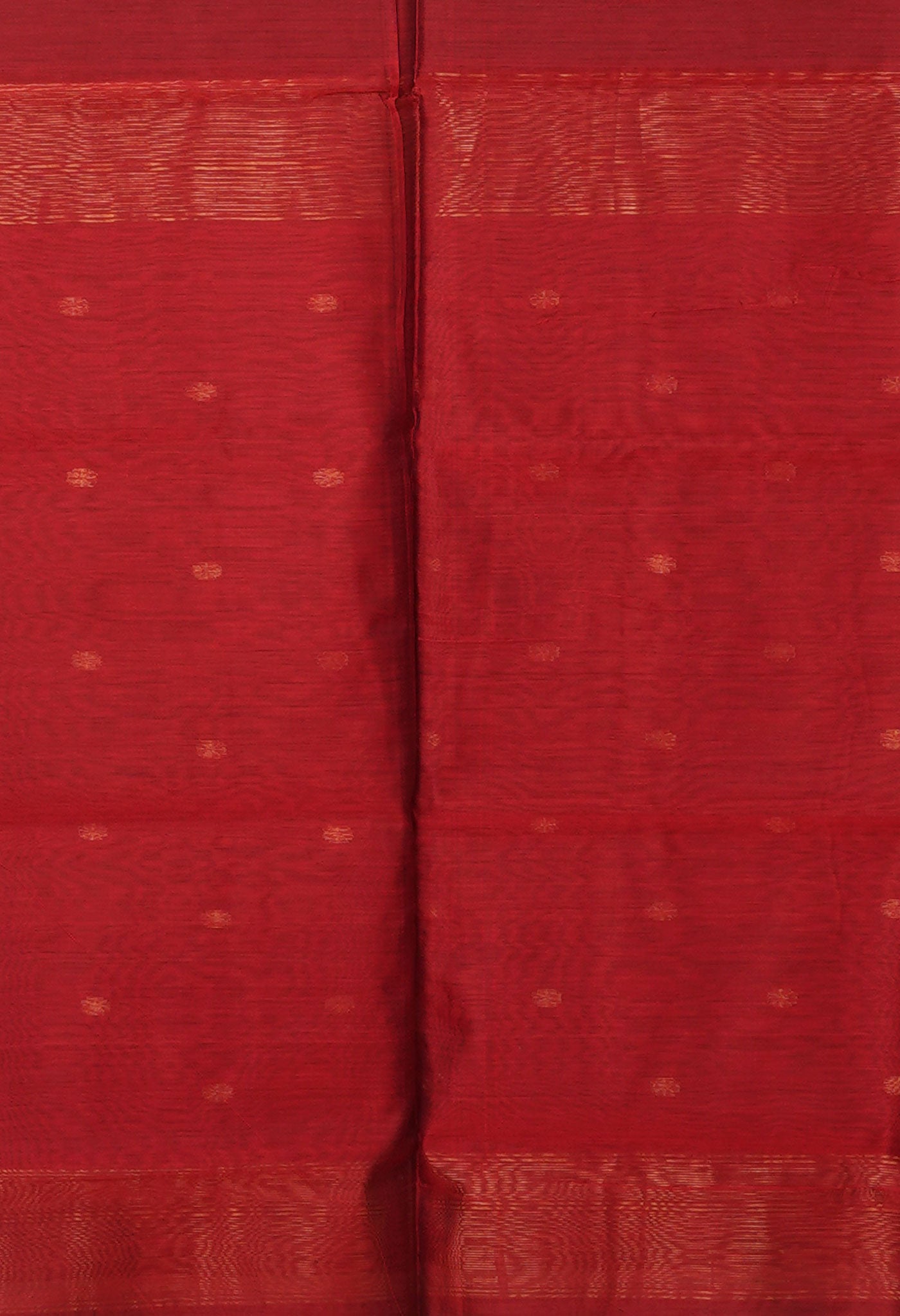 Black-Red Pure Handloom Maheshwari Sico Saree-UNM80925