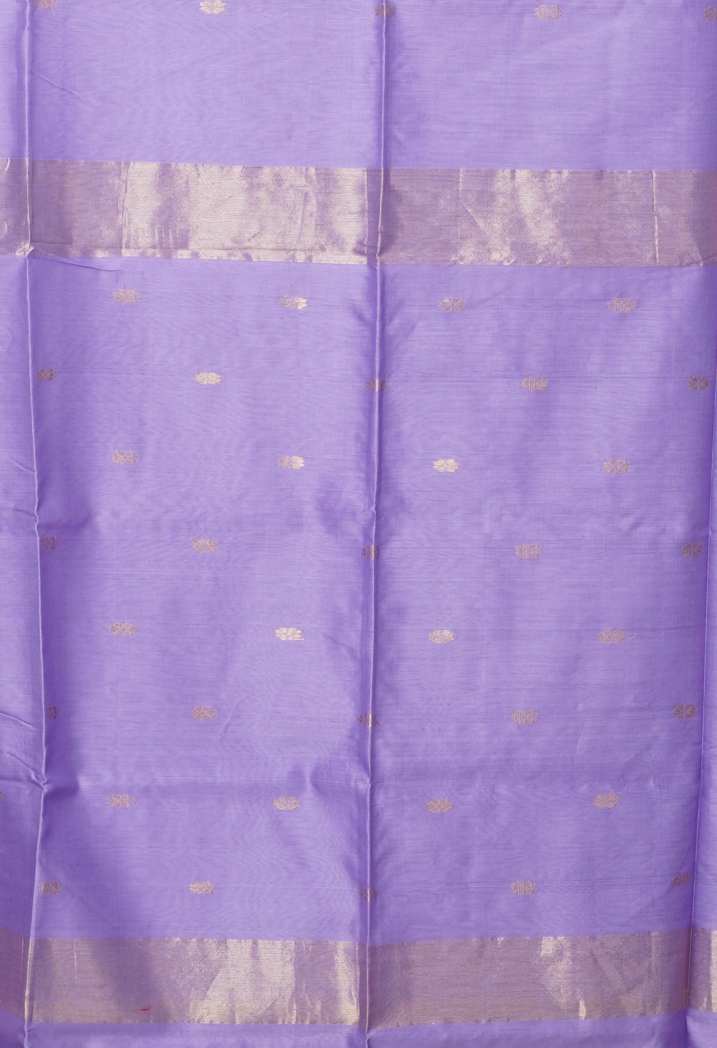 Lavender Purple Pure Handloom Maheshwari Sico Saree-UNM80927