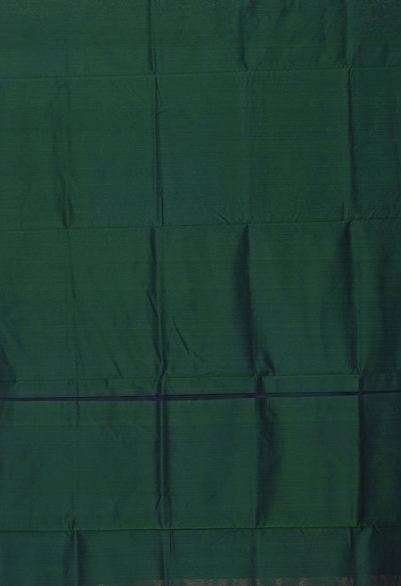 Dark Green Pure Handloom Maheshwari Sico Saree-UNM81053