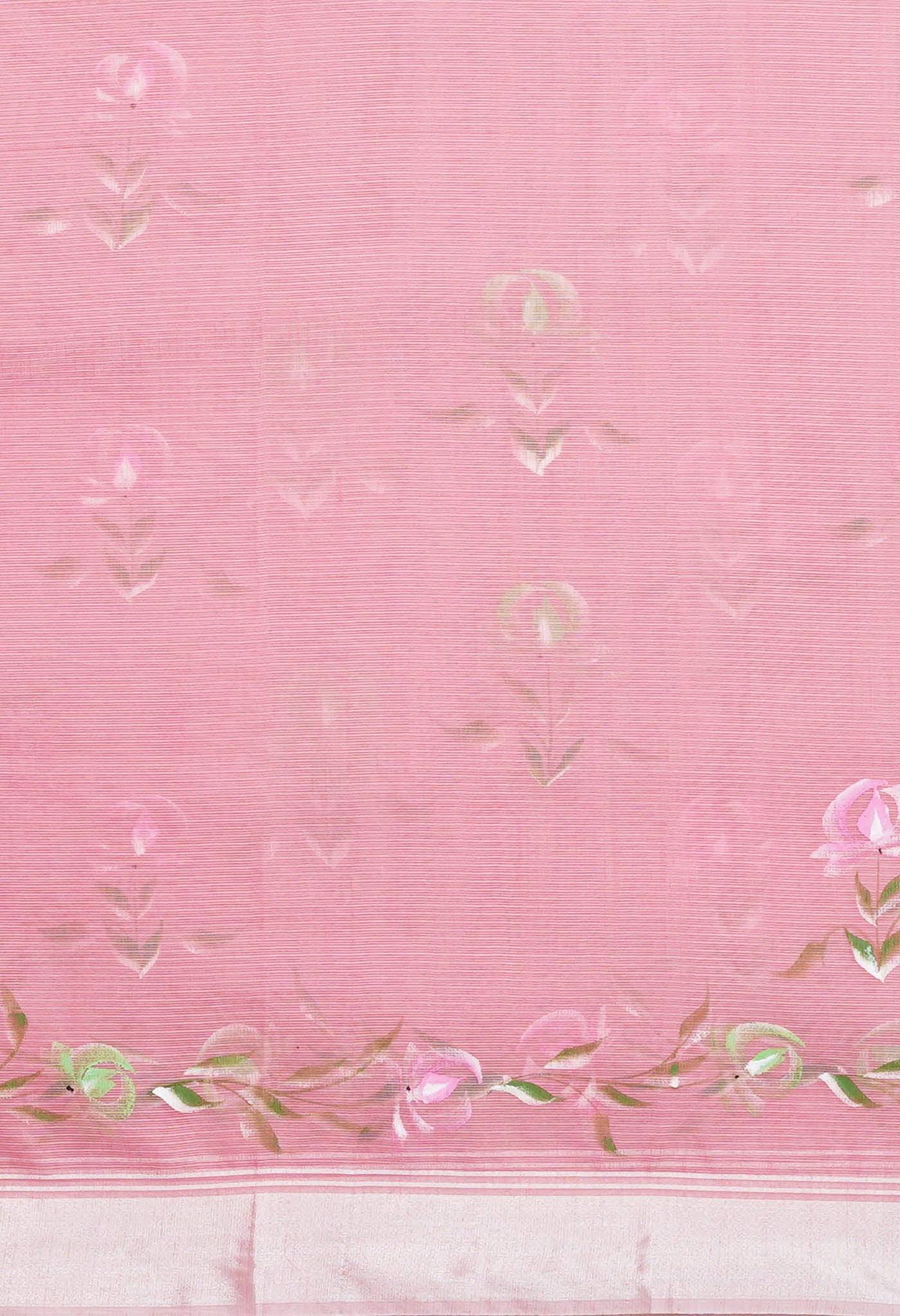 Pink Pure Hand Painted Kota Saree-UNM81119