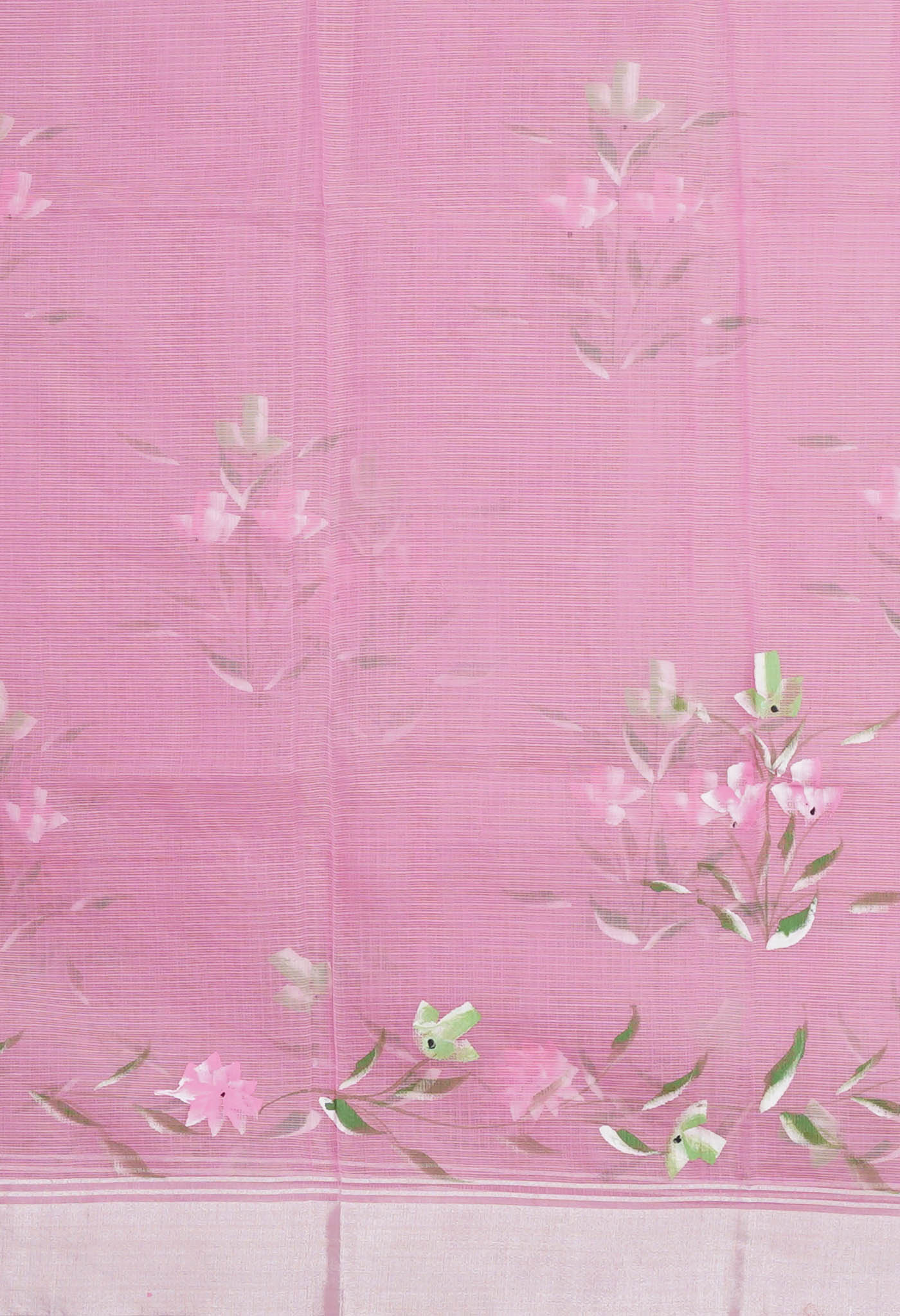 Pink Pure Hand Painted Kota Saree-UNM81136