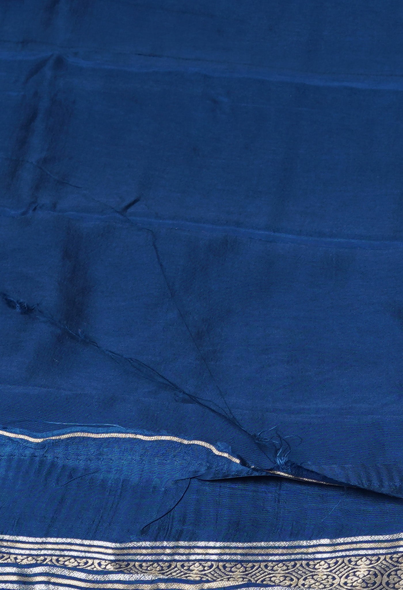 Blue Pure  Banarasi Soft Silk Saree-UNM81326