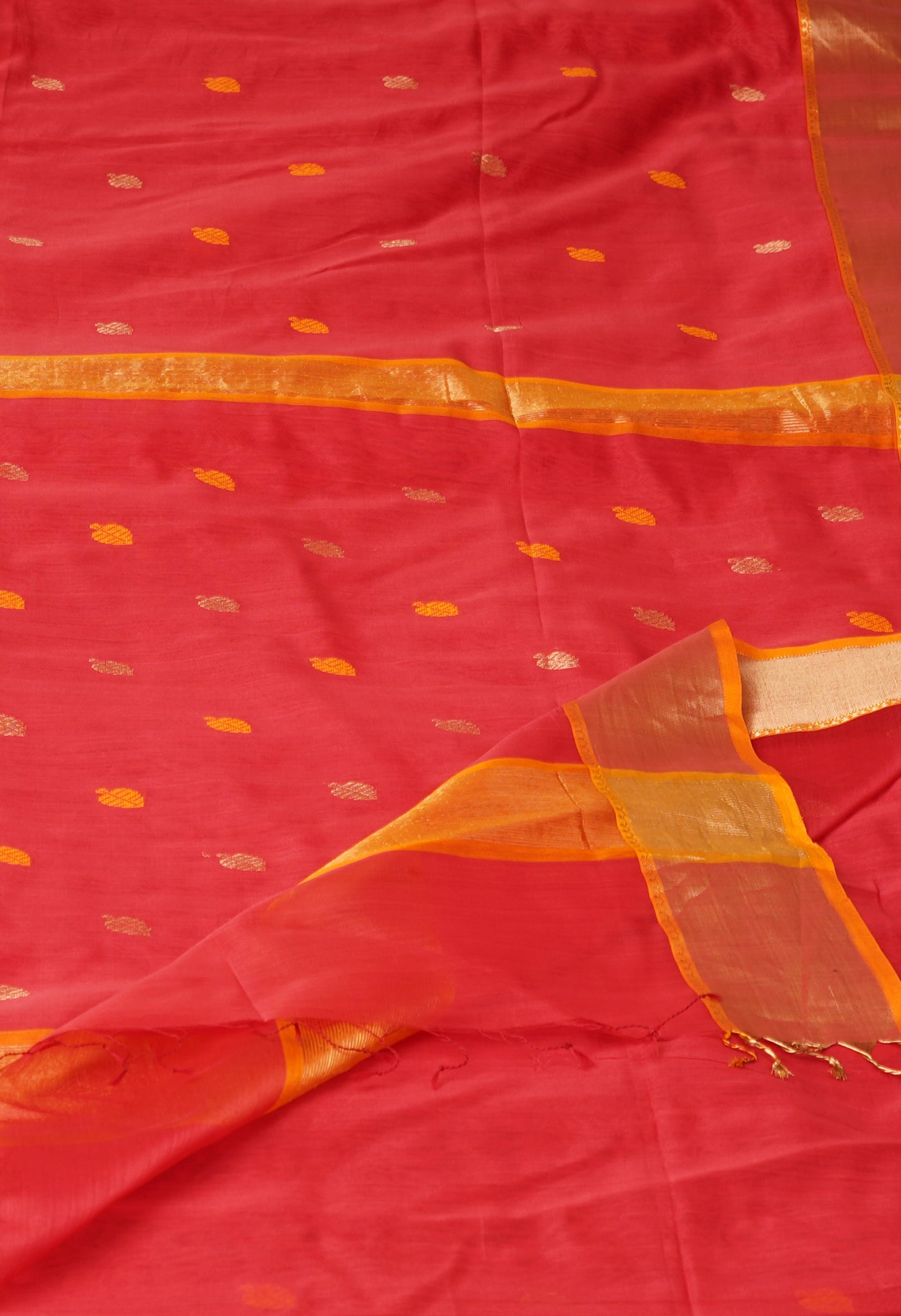 Pink Pure Handloom Maheshwari Sico Saree-UNM81365