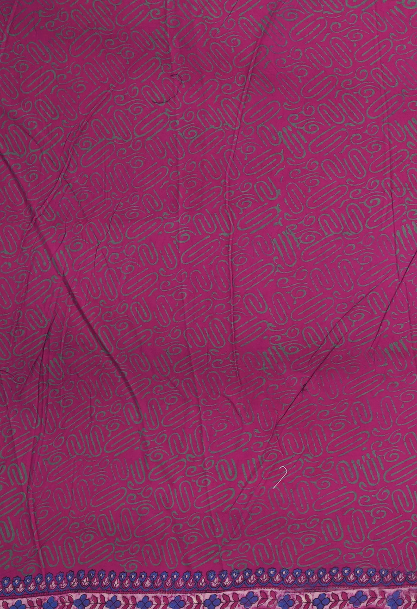 Pink Pure Hand Block Printed Kota Saree-UNM81504