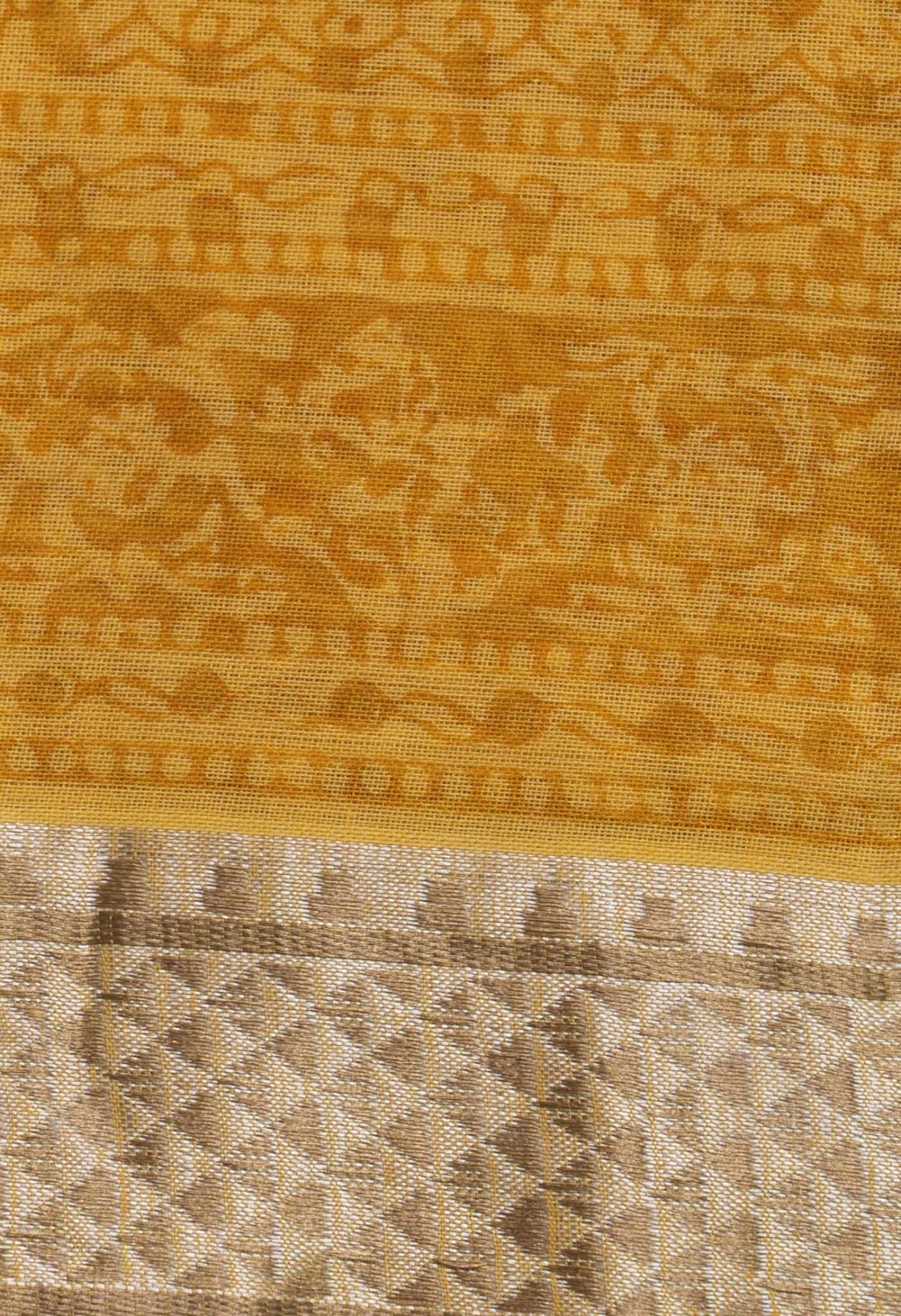 Online Shopping for Yellow Pure Bagh venkatagiri Superfine Cotton Saree with Bagh from Andhra Pradesh at Unnatisilks.com India
