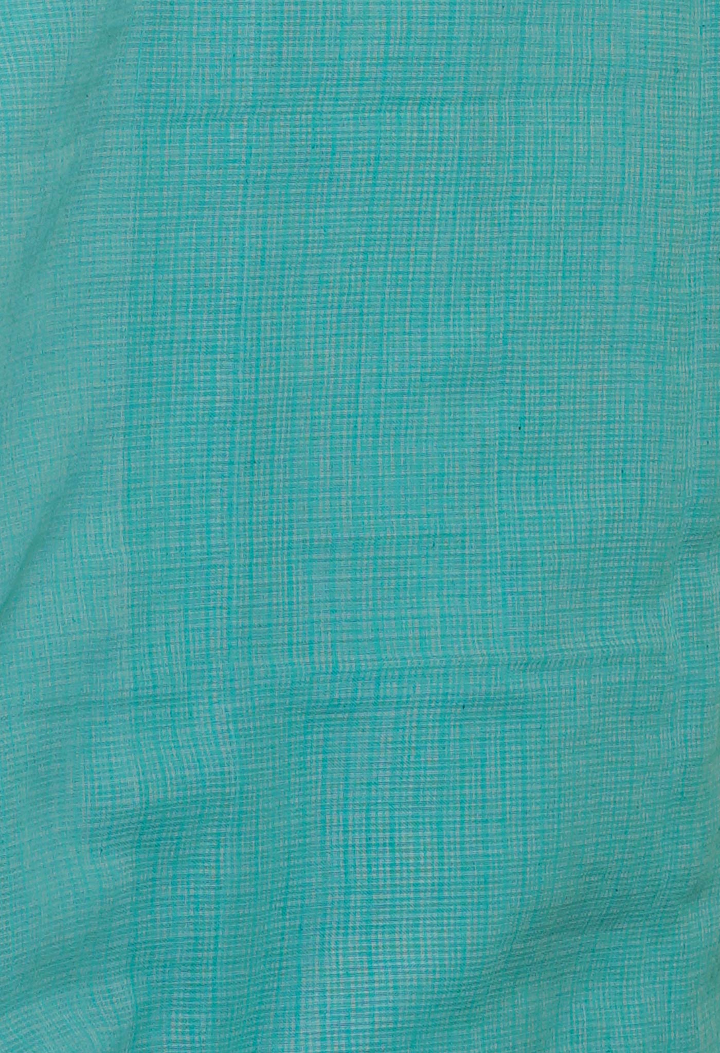 Green Pure Plain Kota Cotton Saree