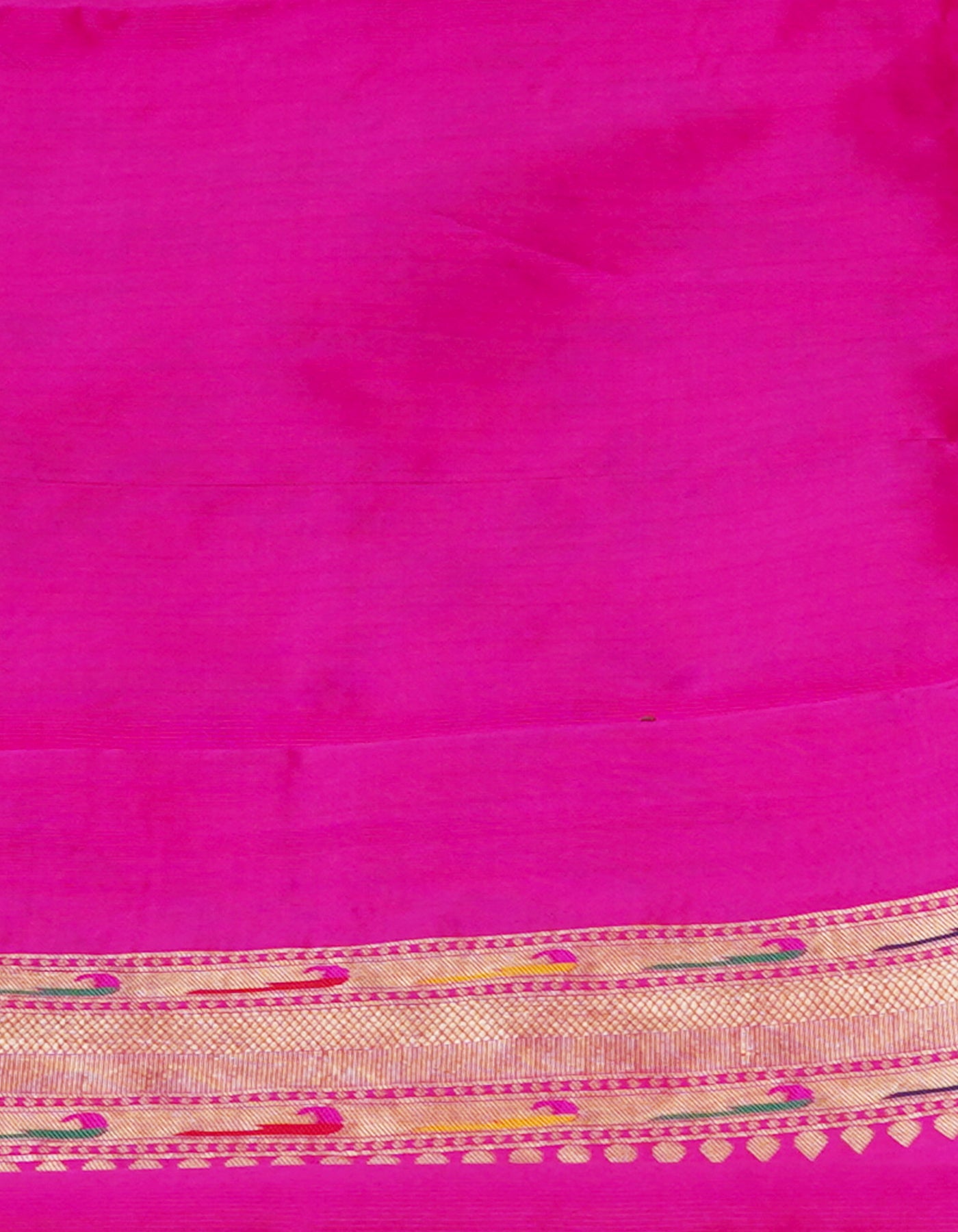 Pink Banarasi Silk Saree-UNM71378