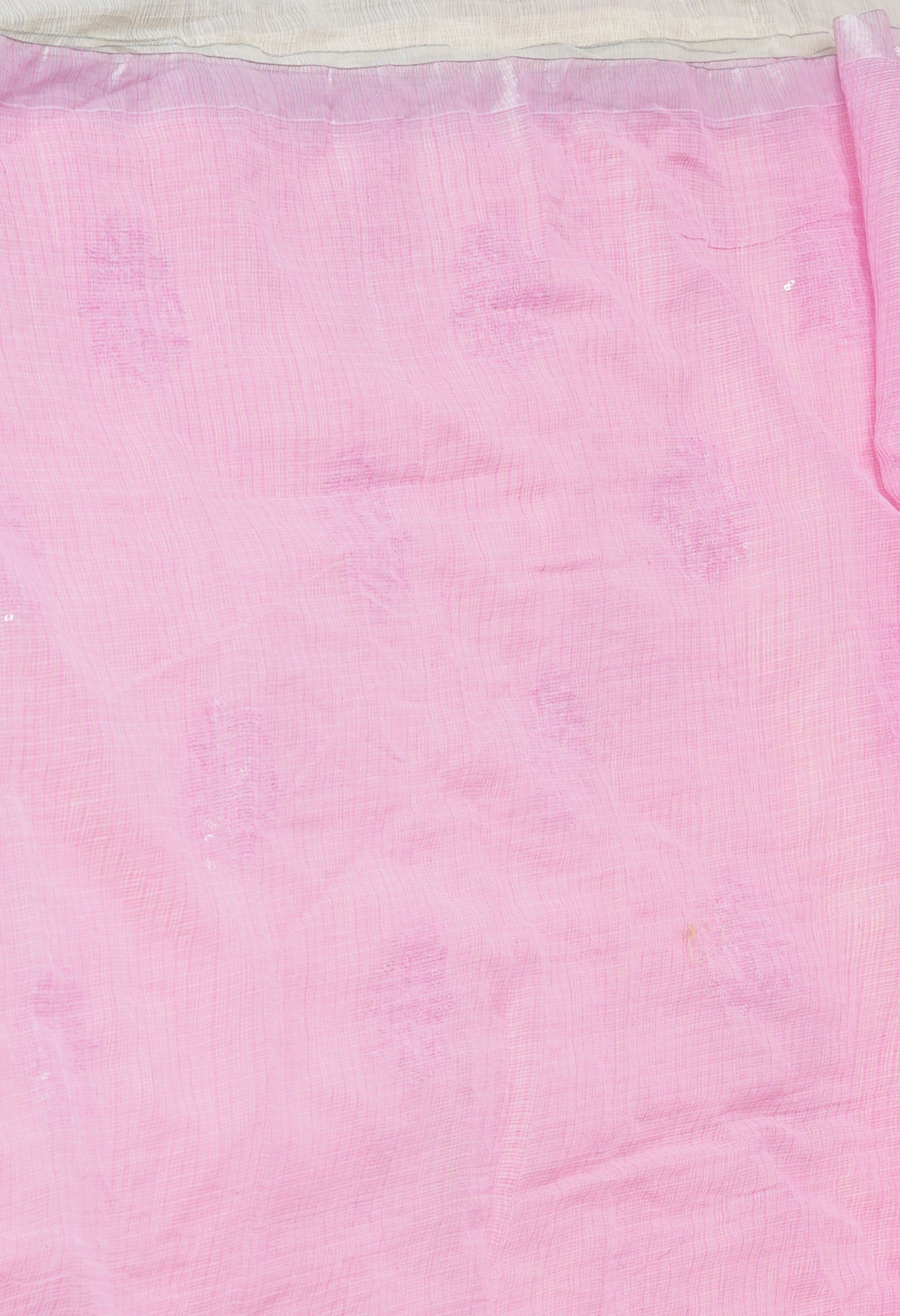 Pink Pure Sequence Embroidery Kota Cotton Saree